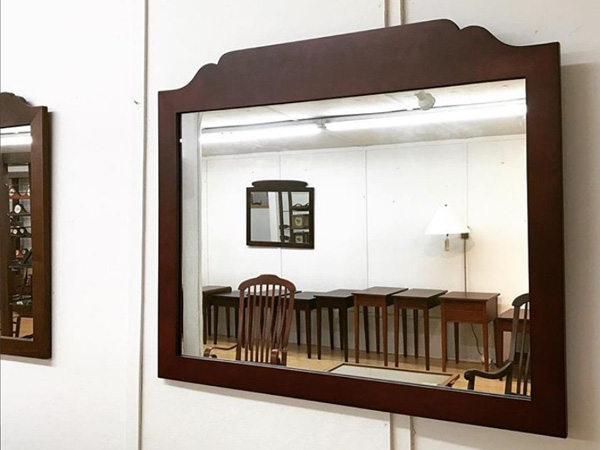 Clore wood frame mirrors