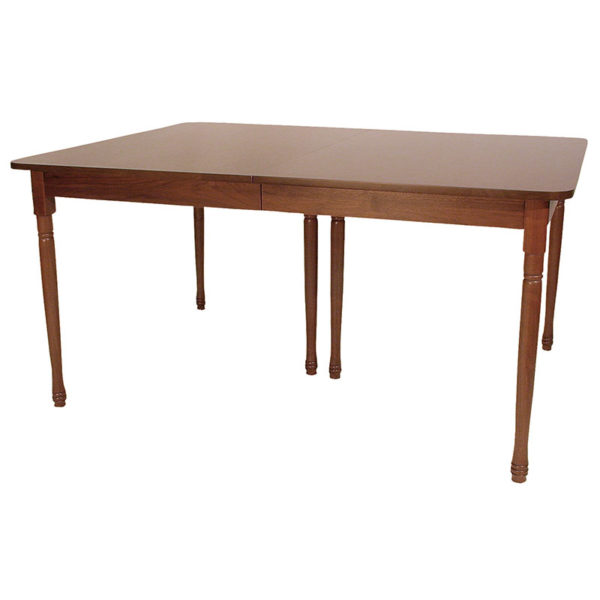 Solid wood Six Leg Extension Table
