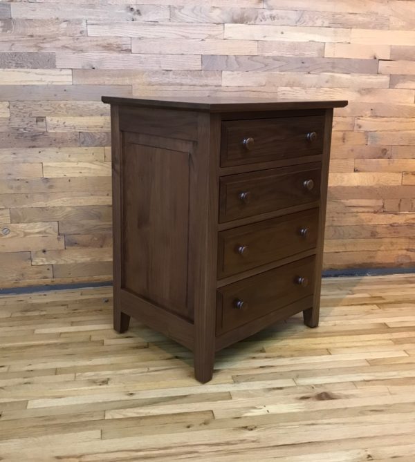 Raised Panel Bedside Chest Clore Furniture